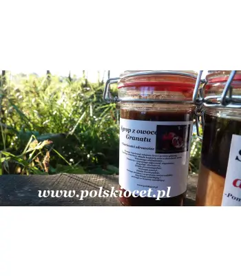 Syrop z owoców granatu 500 ml